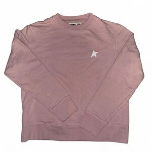 Pink Star Golden Goose Crewneck